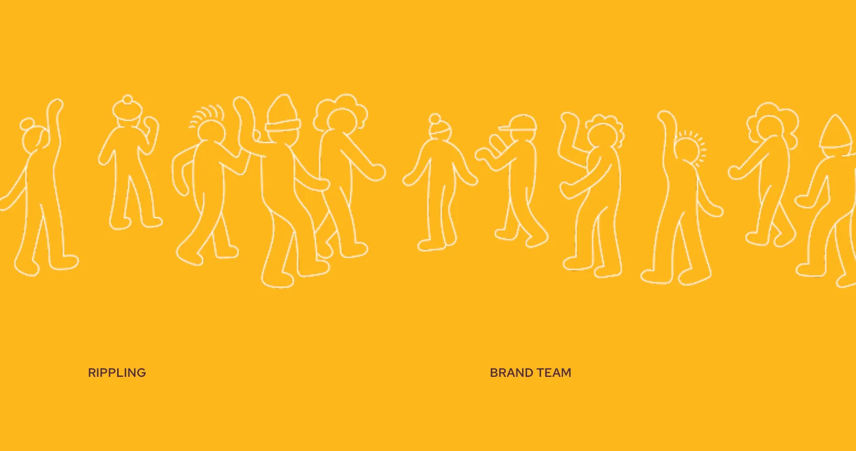 Fun illustrations from the Brand Design Team's Mar 2021 Deck