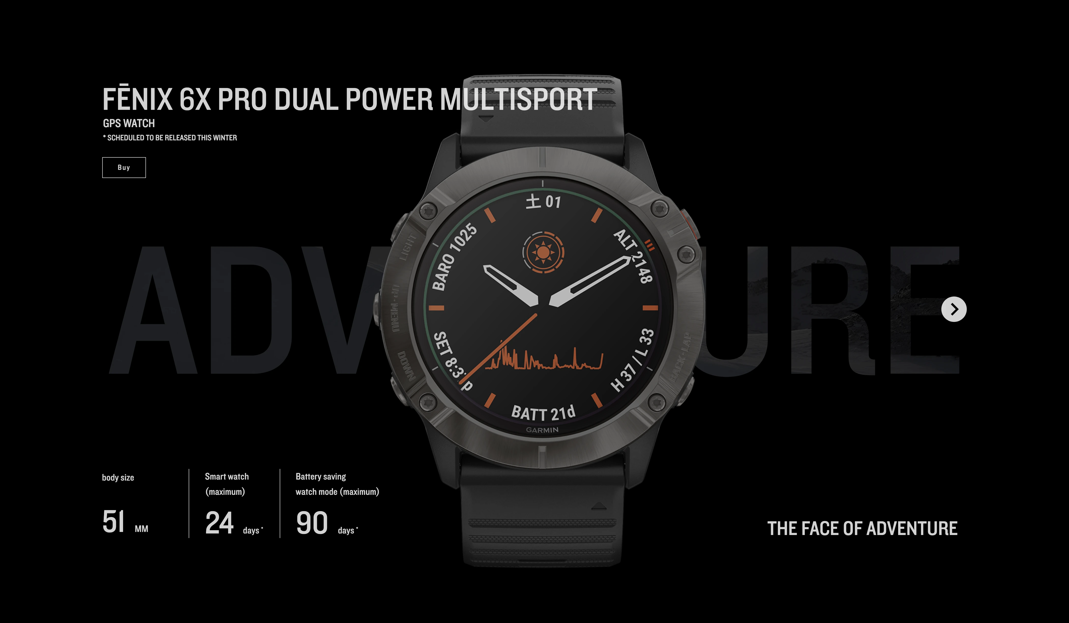 Garmin Fenix 6X Pro Dual Power Multisport