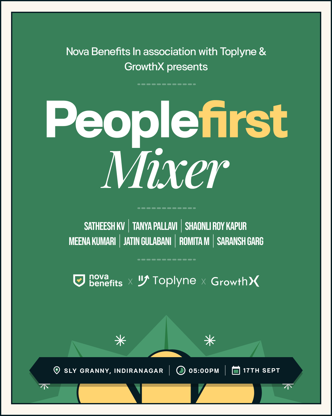 Promotional Posters for Nova Benefit's First IRL Event — image 2